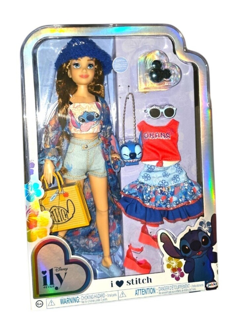 Disney ILY I Heart Stitch Fashion Doll With Accessories NEW
